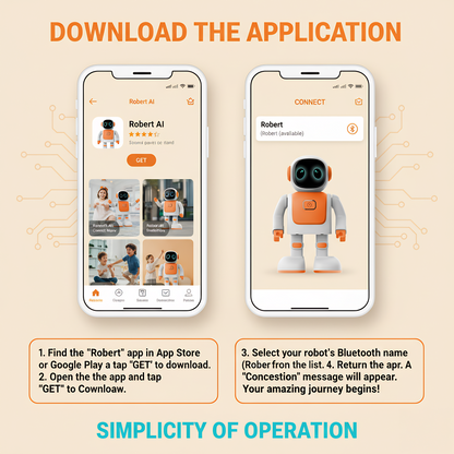 Robert Smart AI Robot Toy with ChatGPT-5